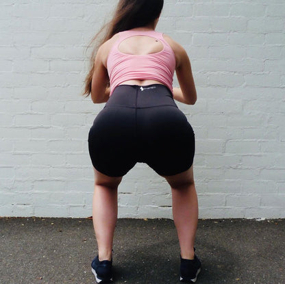 emama Maternity Bike Shorts - Black