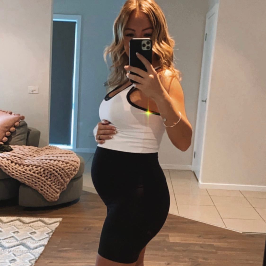 emama Maternity Bike Shorts - Black