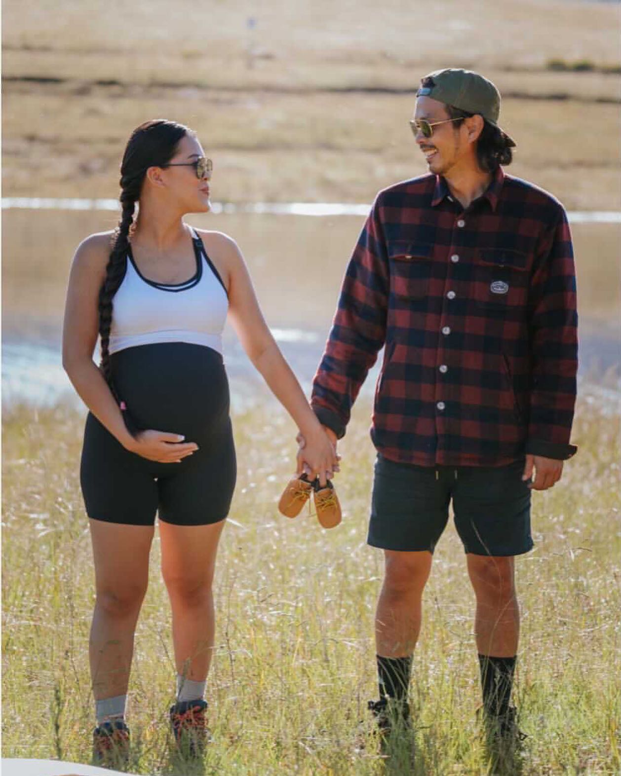 emama Maternity Bike Shorts - Black