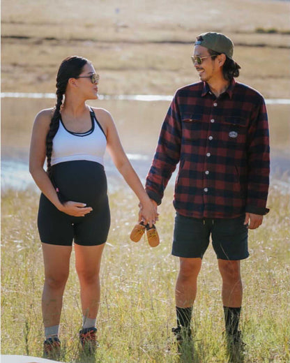 emama Maternity Bike Shorts - Black