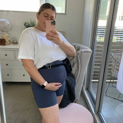 emama Maternity Bike Shorts - Black