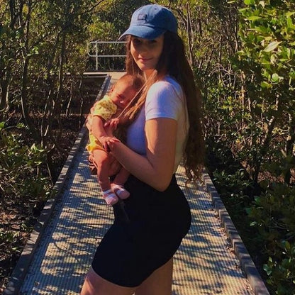 emama Maternity Bike Shorts - Black