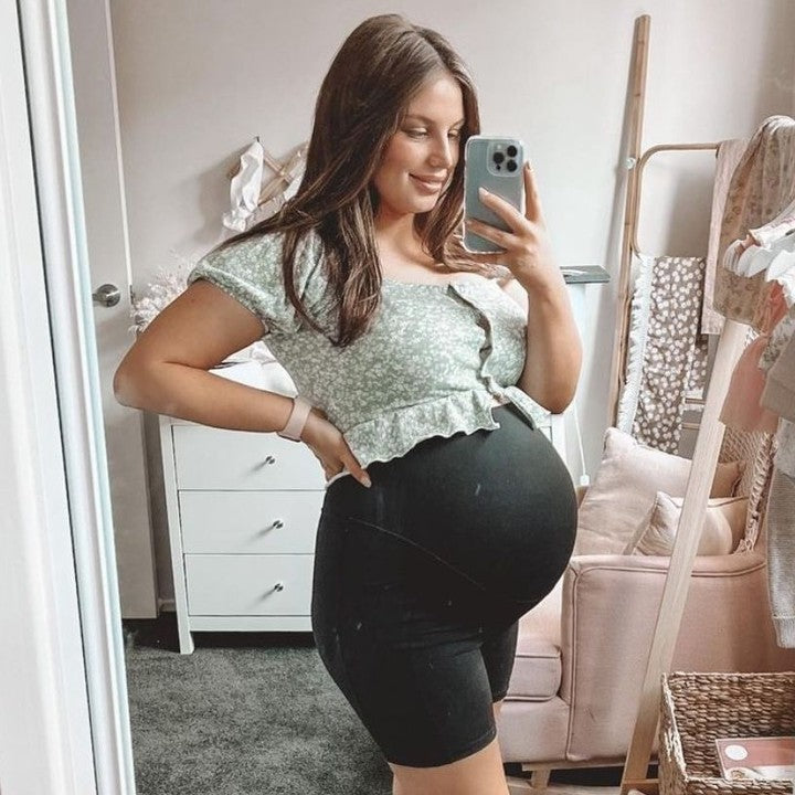 emama Maternity Bike Shorts - Black