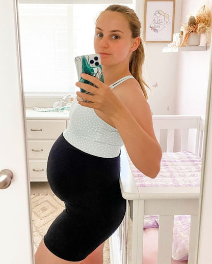 emama Maternity Bike Shorts - Black