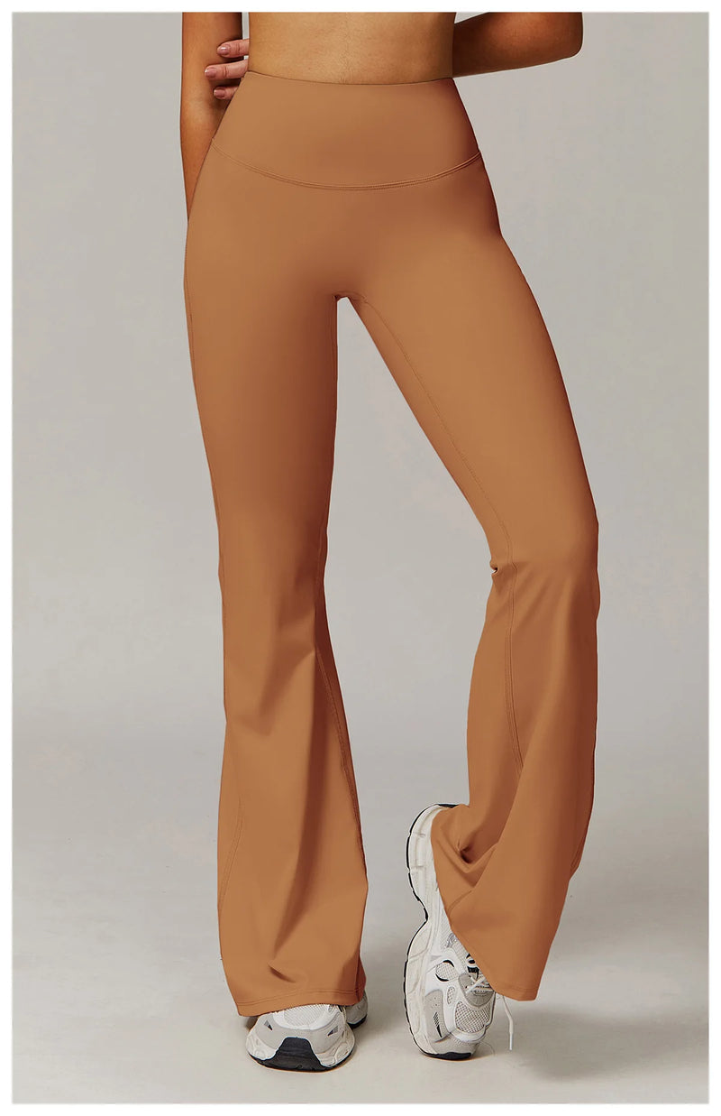 Flared Leggings - mum tum hiding