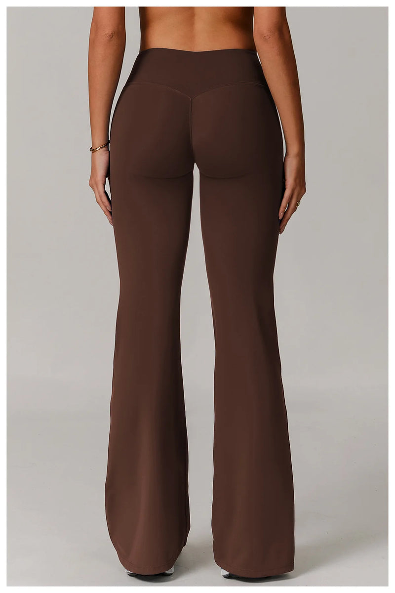 Flared Leggings - mum tum hiding