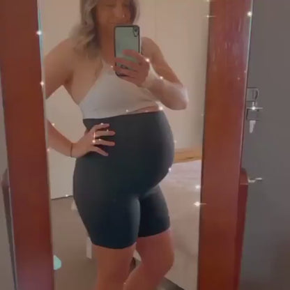 emama Maternity Bike Shorts - Black
